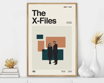 X Files Poster - Etsy