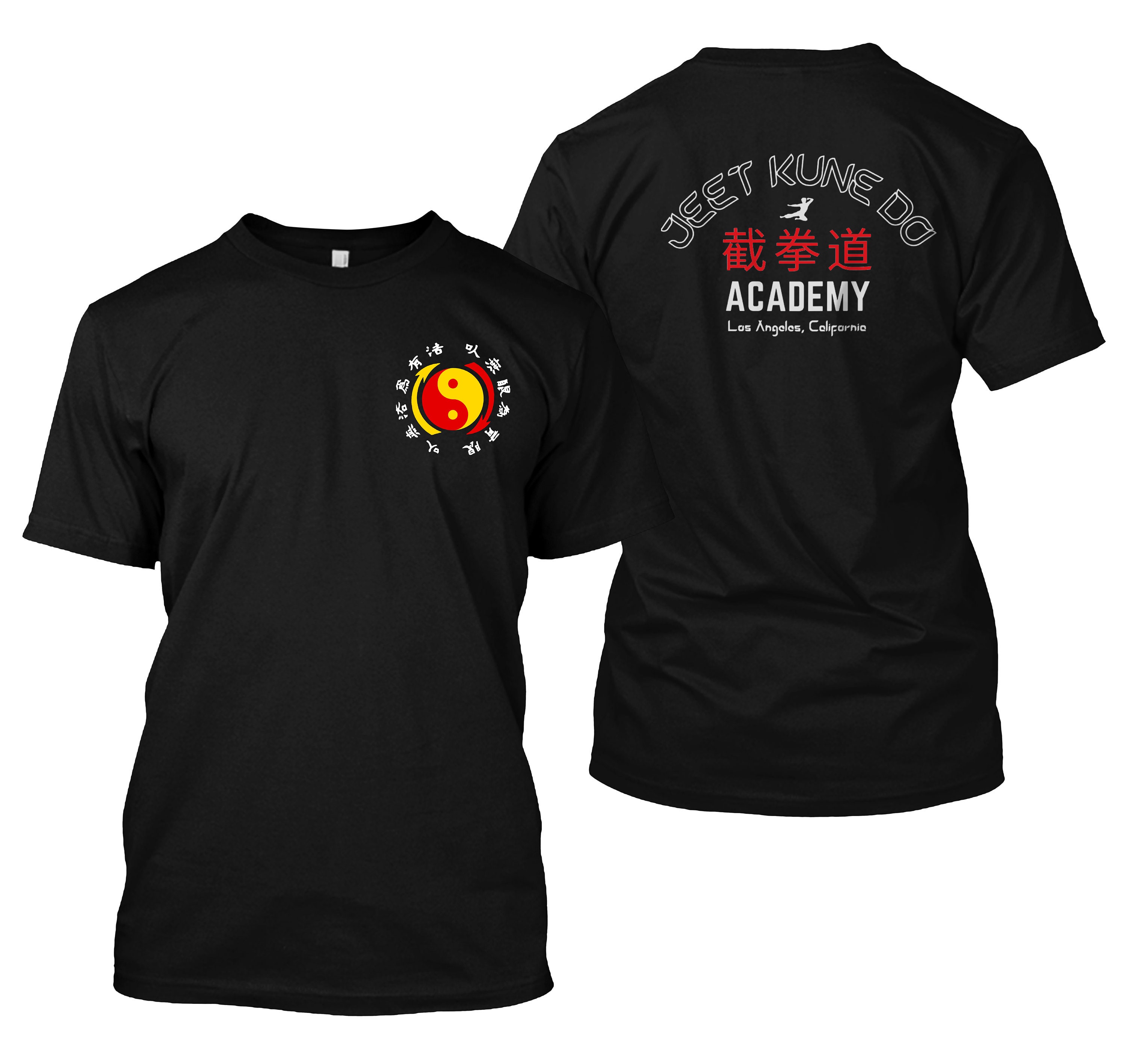 Discover New Jeet Kune Do Martial Art Academy 1967 Wing Chun Legend Double sided tshirt