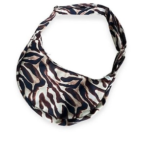 Sac bandoulière Pari, sac hobo, sac à bandoulière, sac à main, imprimé léopard, zèbre