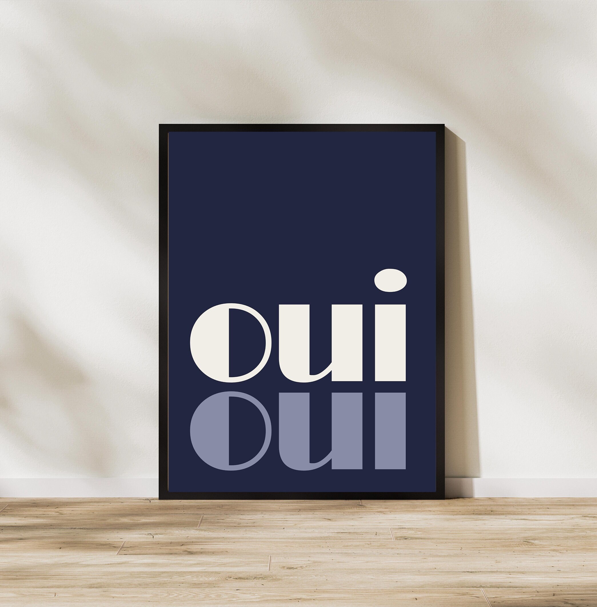 Bathroom Prints Oui Oui French Powder Room Poster Salle - Etsy UK