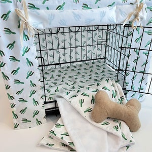 pet dog crate cover fabric cotton blanket mattress cover