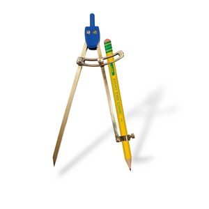 Brass Pencil Compass 8&quot;Inch Great Item for Marine Navigation, Woodworking Drafting Drawing Tool Math Compass Circle