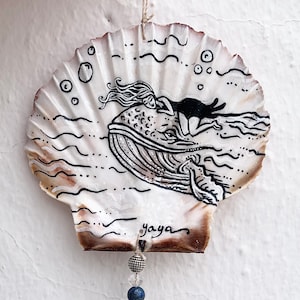 Suncatcher whale girl