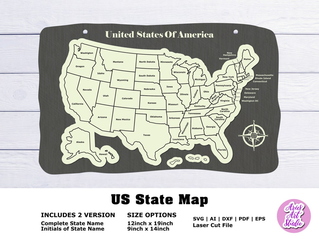 United States Map SVG Push Pin - Il 1080xN.4971585828 Lw27 