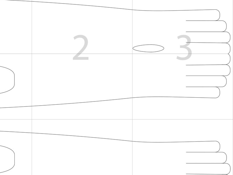 PDF Mesh Gloves Sewing Pattern / Sewing Pattern Women Etsy