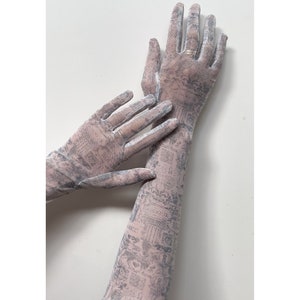 PDF Mesh Gloves Sewing Pattern / Sewing Pattern Women image 8