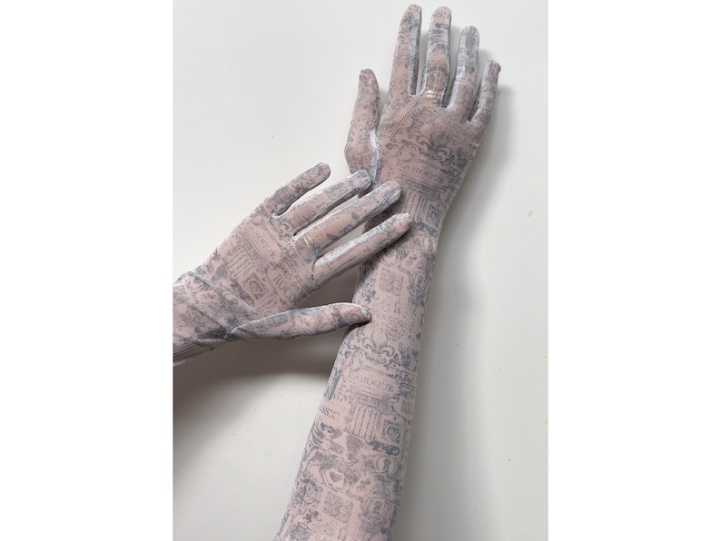 PDF Mesh Gloves Sewing Pattern / Sewing Pattern Women image 8