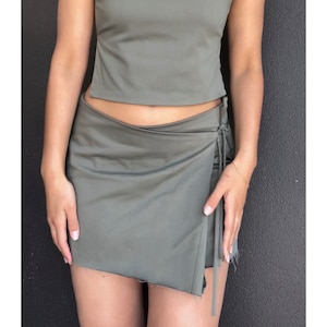 wrap tie skirt pattern