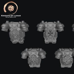 Sci-Fi Backpack – 32mm Conversion Bits for Tabletop Wargaming & Kitbashing