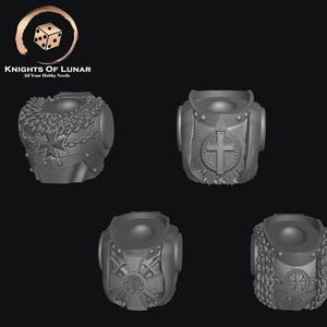 Sci-Fi Torso – 32mm Conversion Bits for Tabletop Wargaming & Kitbashing