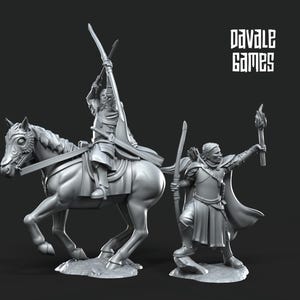 Berf Grey Castle Captain 28mm miniatures dnd minis fantasy miniatures dungeons and dragons painting wargaming miniatures tabletop