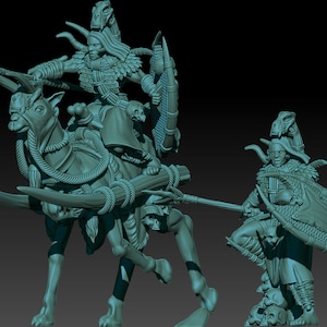 Farsouth Joraxa captain 28mm miniatures dnd minis fantasy miniatures dungeons and dragons miniatures  wargaming miniatures tabletop