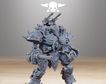 Pythonicus Defender Mk2: 32mm Sci-Fi Miniature, Grimdark RPG