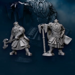 Kalak King of dwarves 28mm miniatures fantasy dungeons and dragons miniature wargaming miniatures tabletop dnd dwarf army miniatures