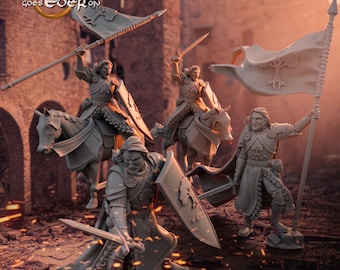 バラザン 28mm ファンタジーミニチュア：ダンジョンズ＆ドラゴンズ、ウォーゲーム
