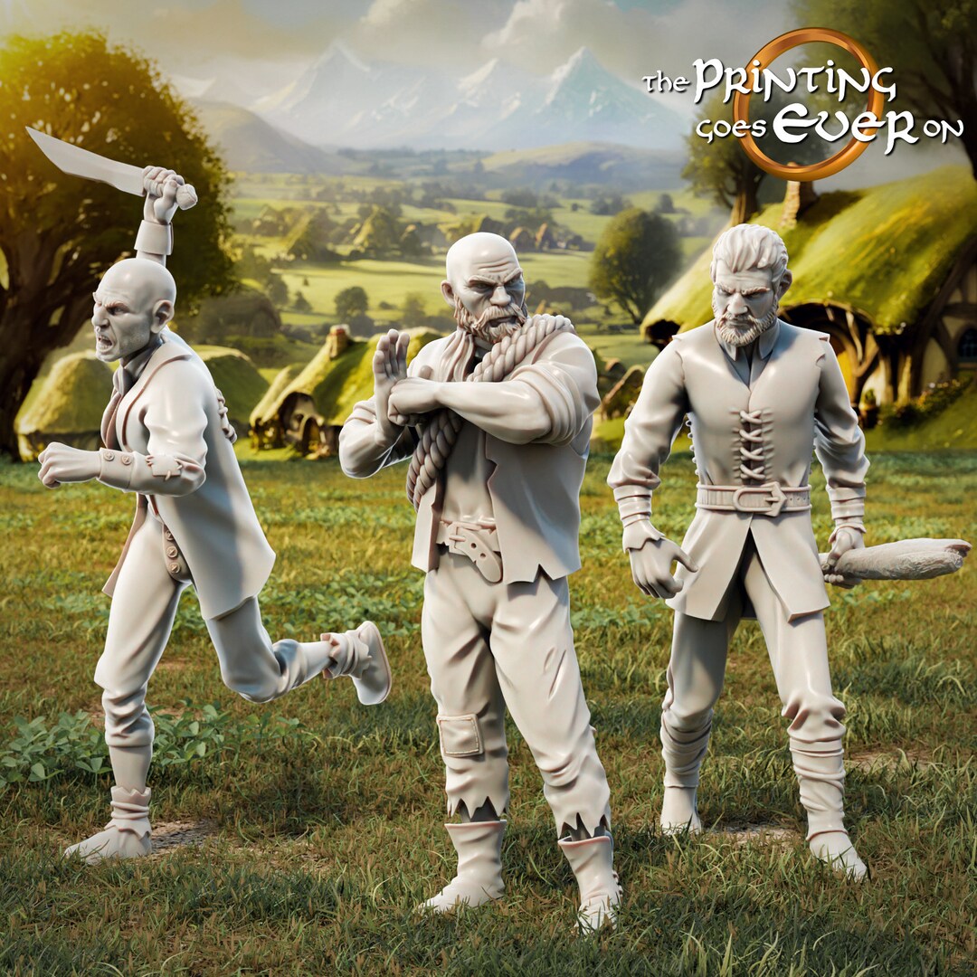 Ruffians 28mm Dnd Miniature Dungeon and Dragons Fantasy Wargaming ...