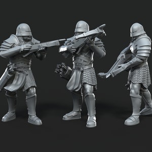 Blood handed Orc Crossbows with armour 28mm miniatures dnd fantasy miniatures dungeons and dragons wargaming miniatures tabletop wargames