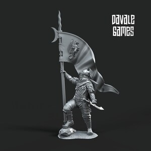 Dragon Army Banner 28mm miniatures fantasy dungeons and dragons miniature wargaming miniatures tabletop dnd dwarf army miniatures