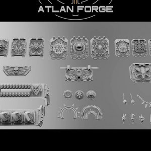 Hades vehicle conversions kits Accessories fantasy miniature kit bashing set for wargaming miniature painting gift RPG tabletop minis