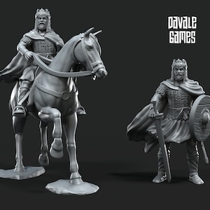 Theodomir 28mm dnd miniature dungeon and dragons fantasy wargaming miniature tabletop wargame fantasy miniature for painting gift