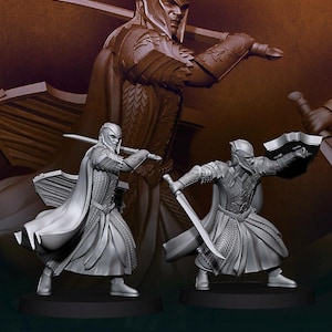 Armoured wood Elf 28mm miniatures dnd fantasy miniatures dungeons and dragons miniatures painting wargaming miniatures pathfinder tabletop