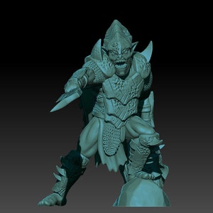 Deepmine goblins King 28mm miniatures fantasy dungeons and dragons miniature wargaming miniatures tabletop dnd miniatures