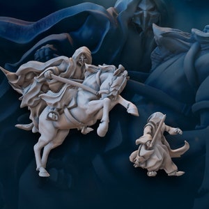 black riders spectral 28mm miniatures dnd mini wargaming miniatures dungeon and dragons miniautres for painting fantasy miniatures gift