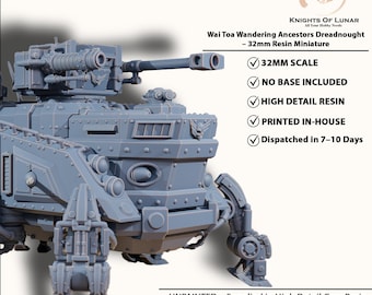 Scavenger Heavy Tank 32 mm miniatura fantascientifica fantasy per giochi da tavolo RPG DND wargame miniature Dungeons and Dragons Grimdark