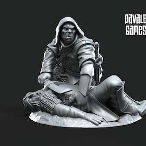 Orc Thief  28mm miniatures dnd fantasy miniatures dungeons and dragons wargaming miniatures tabletop wargames