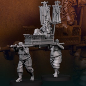Mercenary King 28mm miniatures dnd minis fantasy miniatures dungeons and dragons miniatures  wargaming miniatures tabletop wargames