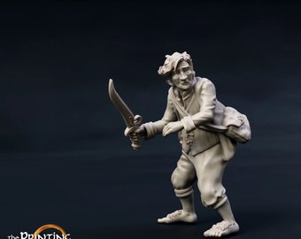 Falco halfling ring holder dnd fantasy tabletop wargames 28mm