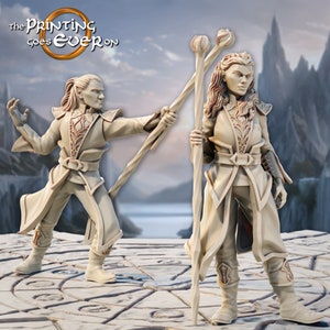 Silver Shore eleven Stormcaller mage 28mm miniatures dnd fantasy miniatures dungeons and dragons miniatures painting wargaming tabletop