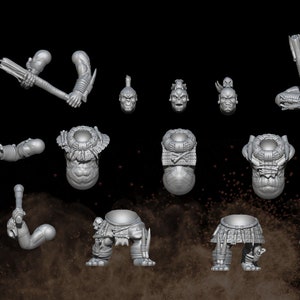 Farsouth trollbloods  28mm miniatures dnd minis fantasy miniatures dungeons and dragons miniatures  wargaming miniatures tabletop wargames