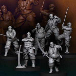 Merchant Guard 28mm miniatures dnd minis fantasy miniatures dungeons and dragons miniatures  wargaming miniatures tabletop wargames