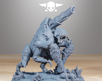 Xenarid Fluxus Miniature, 32mm Sci-Fi Grimdark RPG Wargaming Model