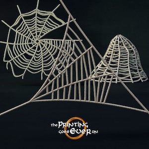 28mm Scatter Terrain cob webs tabletop fantasy wargaming miniature dnd dungeons and dragons pathfinder miniature for painting gift