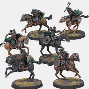 West Human Riders 28mm dnd miniature dungeon and dragons fantasy wargaming miniature tabletop wargame fantasy miniature for painting gift