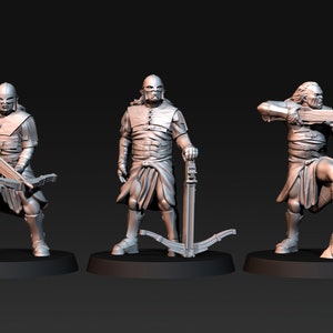 Blood Orc Crossbows 28mm miniatures dnd gift fantasy miniatures dungeons and dragons wargaming miniatures tabletop wargames miniature