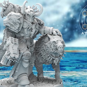 Commandant Valen Asgardian 32 mm wargame fantasy miniature dnd wargaming donjons et dragons miniatures peinture cadeau RPG minis de table