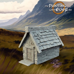 Farmstead Terrain Hen House 28mm Scatter Terrain tabletop fantasy wargaming terrain for dnd dungeons and dragons pathfinder miniature gift