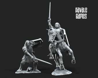 グレイキャッスルキャプテン 28mmミニチュア dndミニチュア ファンタジーミニチュア ダンジョンズアンドドラゴンズ ペイント ウォーゲームミニチュア テーブルトップ