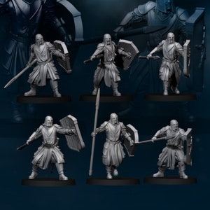 North Human soldier 28mm miniatures dnd minis fantasy miniatures dungeons and dragons miniatures painting wargaming miniatures tabletop