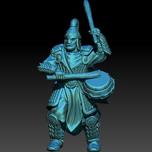 Golden Horde Drummer 28mm miniatures dnd minis fantasy miniatures dungeons and dragons miniatures  wargaming miniatures tabletop