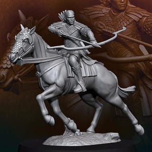 Forest Prince Miniature: 28mm Fantasy Elf, Wargaming Mini