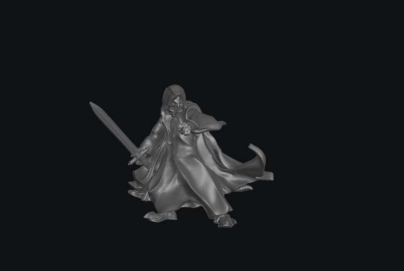 Black Riders Spectral Miniatures 28mm Fantasy Cavalry | Undead Wraith ...