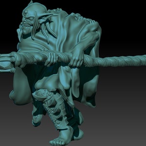 Deepmines Goblin Spider Shaman 28mm miniatures fantasy dungeons and dragons miniature wargaming miniatures tabletop dnd miniatures