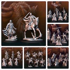 Bloody High Elf Box set Bundle 28mm miniatures dnd minis fantasy miniatures dungeons and dragons miniatures wargaming miniature tabletop