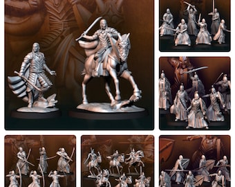 Bloody High Elf Box set Bundle 28mm miniatures dnd minis fantasy miniatures dungeons and dragons miniatures wargaming miniature tabletop
