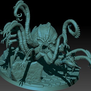 Ancient Guardian Of The Lake 28mm miniatures fantasy dungeons and dragons miniature wargaming miniatures tabletop dnd miniatures
