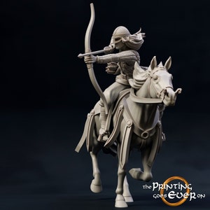 Ridermercia - Archer 28mm dnd miniature dungeon and dragons fantasy wargaming miniature tabletop wargame fantasy miniature for painting gift